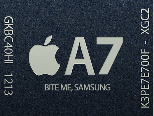 Phu kien iPhone - Chip A7 của iphone 5s là Samsung đứng đằng sau